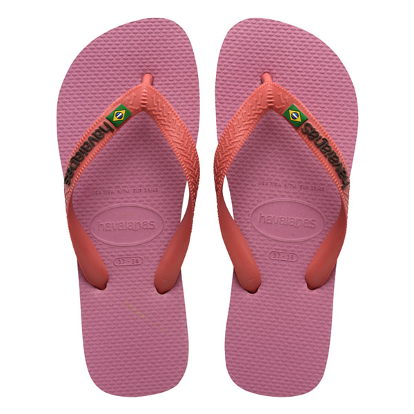 Brasil Logo Rose Chiffon