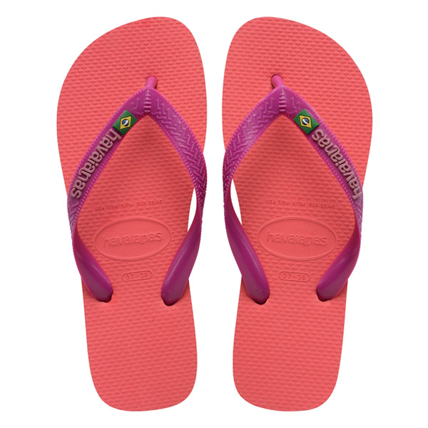 Brazil Logo Coral/Pink