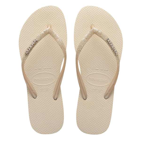 Kids Slim Glitter Beige